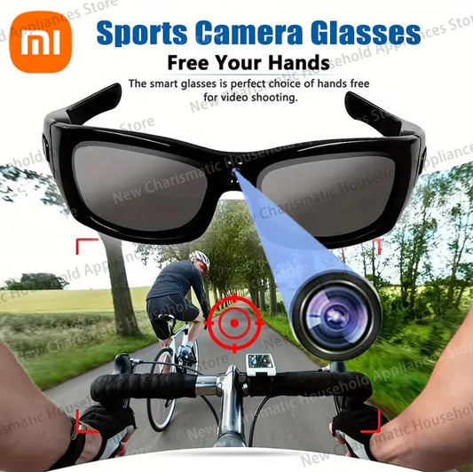 Xiaomi Sports Camera Glasses Sense Bluetooth Music Call Intelligent Recording Waterproof Glasses Outdoor Sports Cycling UV-proof