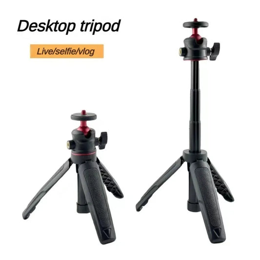 Mini Desktop Selfie Stick Tripod Handheld Camera Camera Live Vlog Camera Phone Portable Retractable Stand