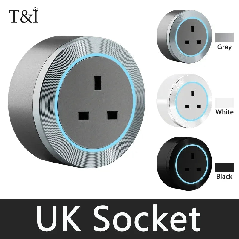 Power rail socket, intelligent household kitchen appliance socket, new US UK EU FR standard wall power plug adapter with USB