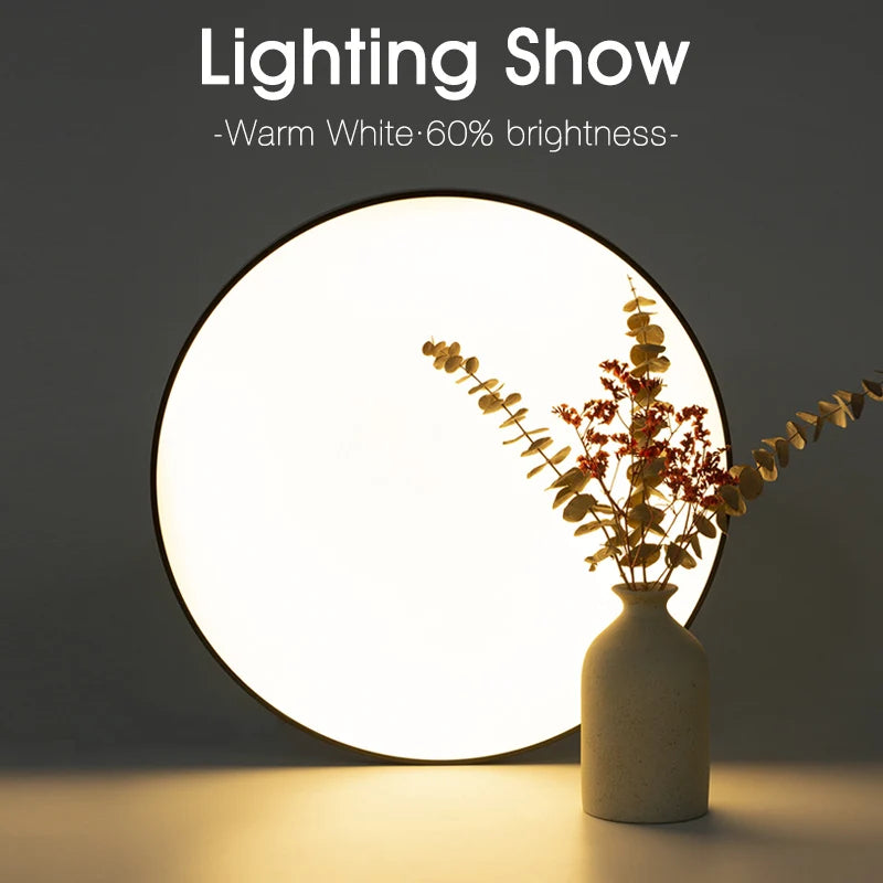 MARPOU Smart ceiling lamp led lamp for bedroom ceiling lights with Remote control Dimmable led lights for room Living room