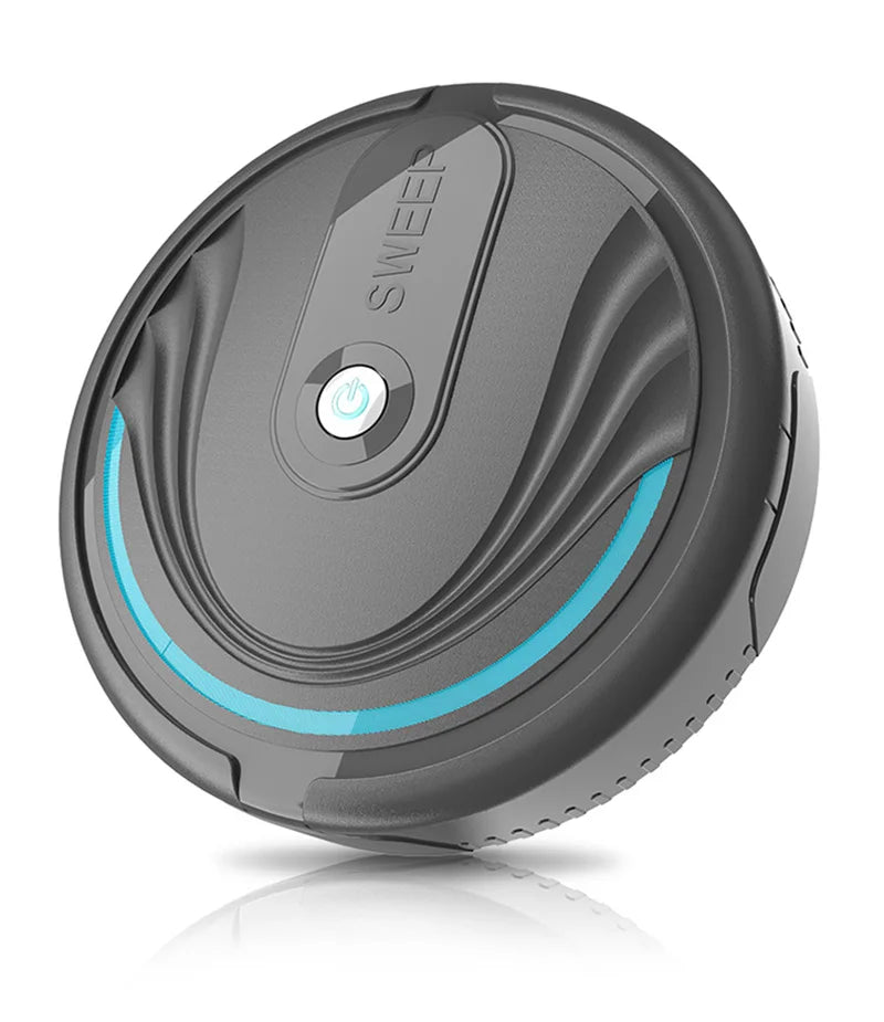 5-in-1 Mini Smart Robotic Wireless Vacuum Cleaner Home Multi-Mode USB Rechargeable Home Sweeper For Wet Dry Carpet Floors