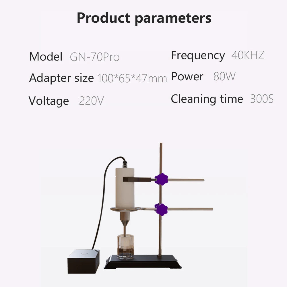 Handheld Ultrasonic Homogenizer Processor Mixer Cell Disruptor Cell Sonicator