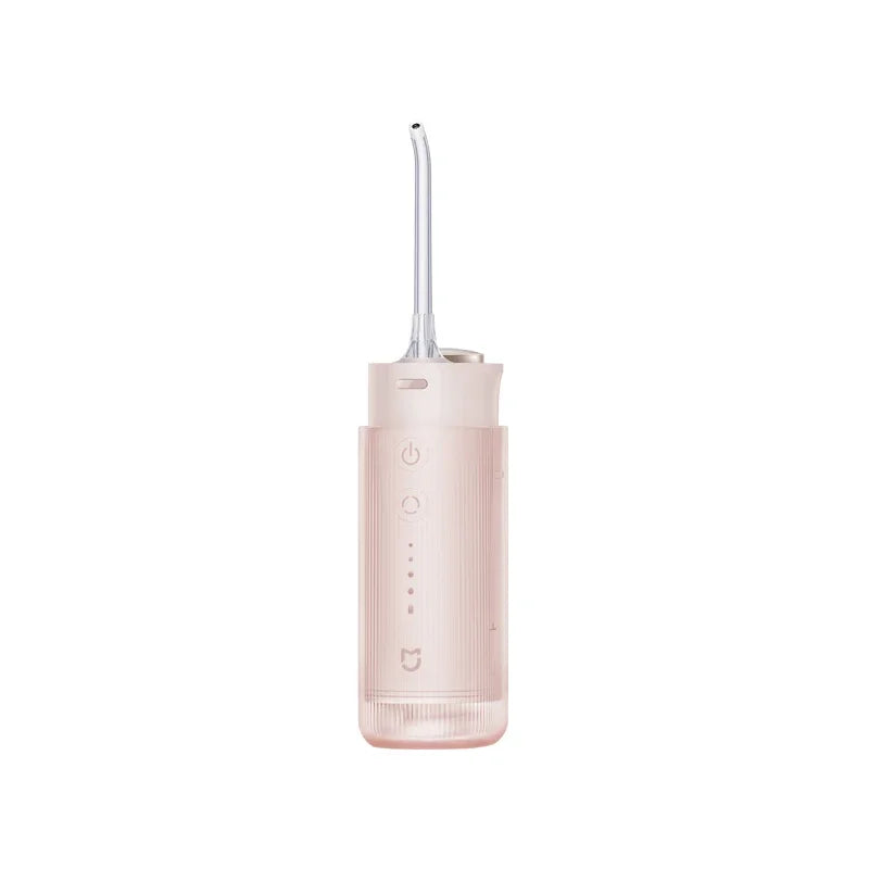 MIJIA Electric Oral Irrigator F400 Portable Water Pick Flosser Teeth Whitening Remove Dental Plaque 200ML pull-out Water Tank