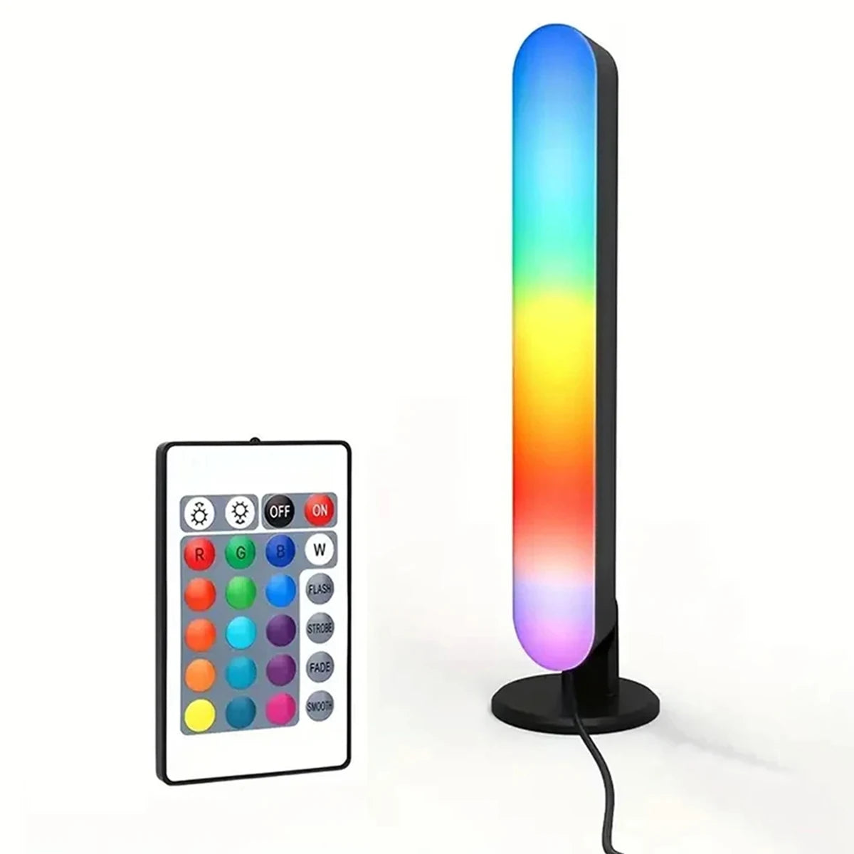 smart Led Strip Lights With Remote Control With-remote Rgb Light Bar Lamp Syn