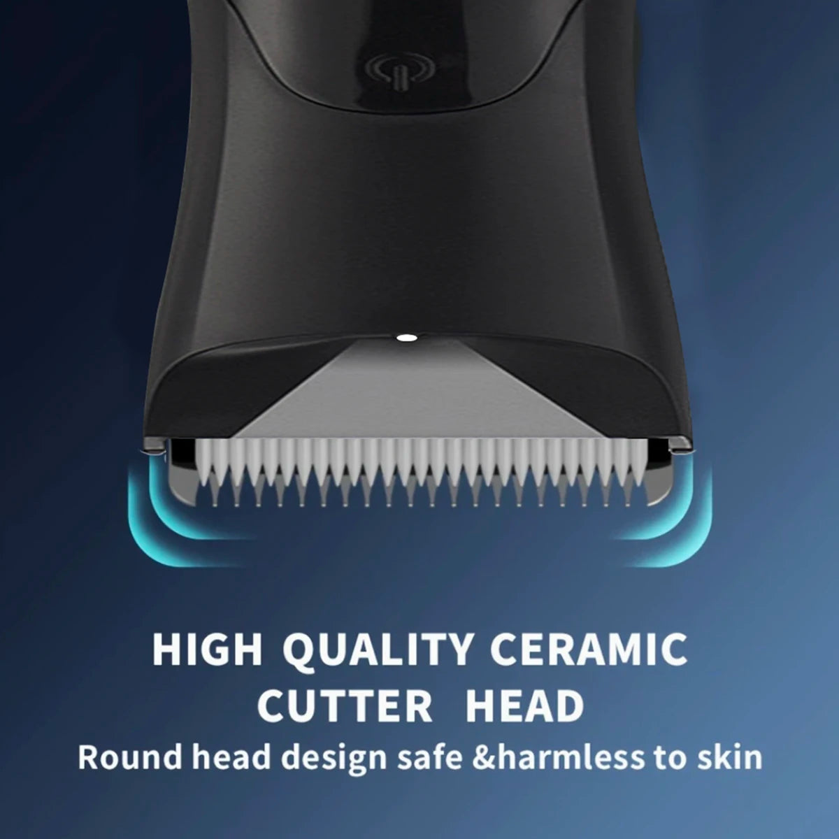 Men's Body Trimmer, Electric Razor, Pubic and Underarm Hair Private Hair Trimmer, Ceramic Blade Men's Grooming Kit