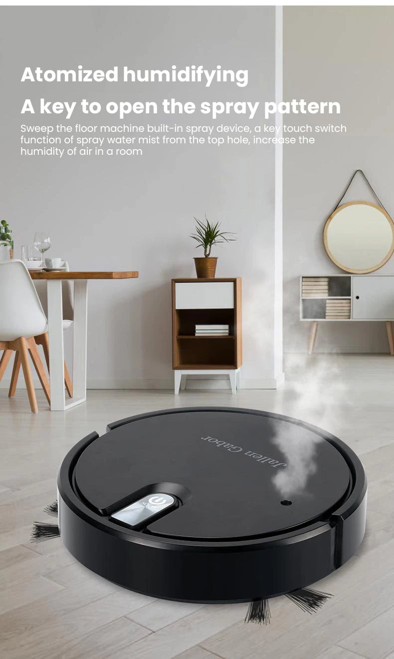 Zai Xiao 5-in-1 Wireless Smart Sweeping Robot Multifunctional Ultra-quiet Vacuum Mopping and Humidifying Home Appliance