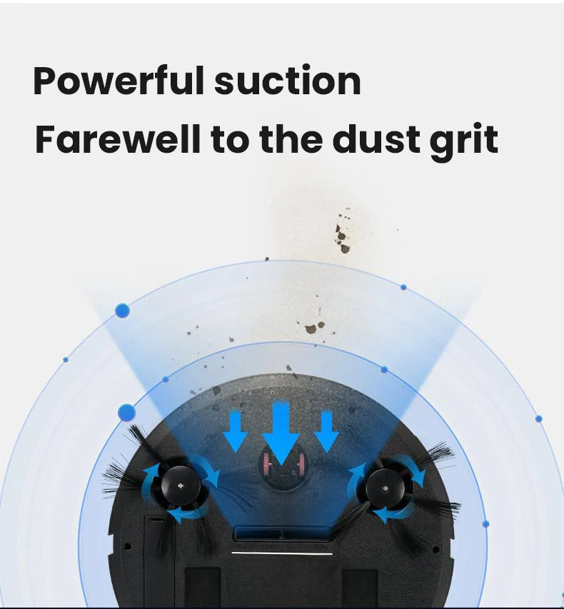 Zai Xiao 5-in-1 Wireless Smart Sweeping Robot Multifunctional Ultra-quiet Vacuum Mopping and Humidifying Home Appliance