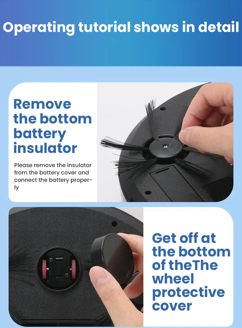 Zai Xiao 5-in-1 Wireless Smart Sweeping Robot Multifunctional Ultra-quiet Vacuum Mopping and Humidifying Home Appliance
