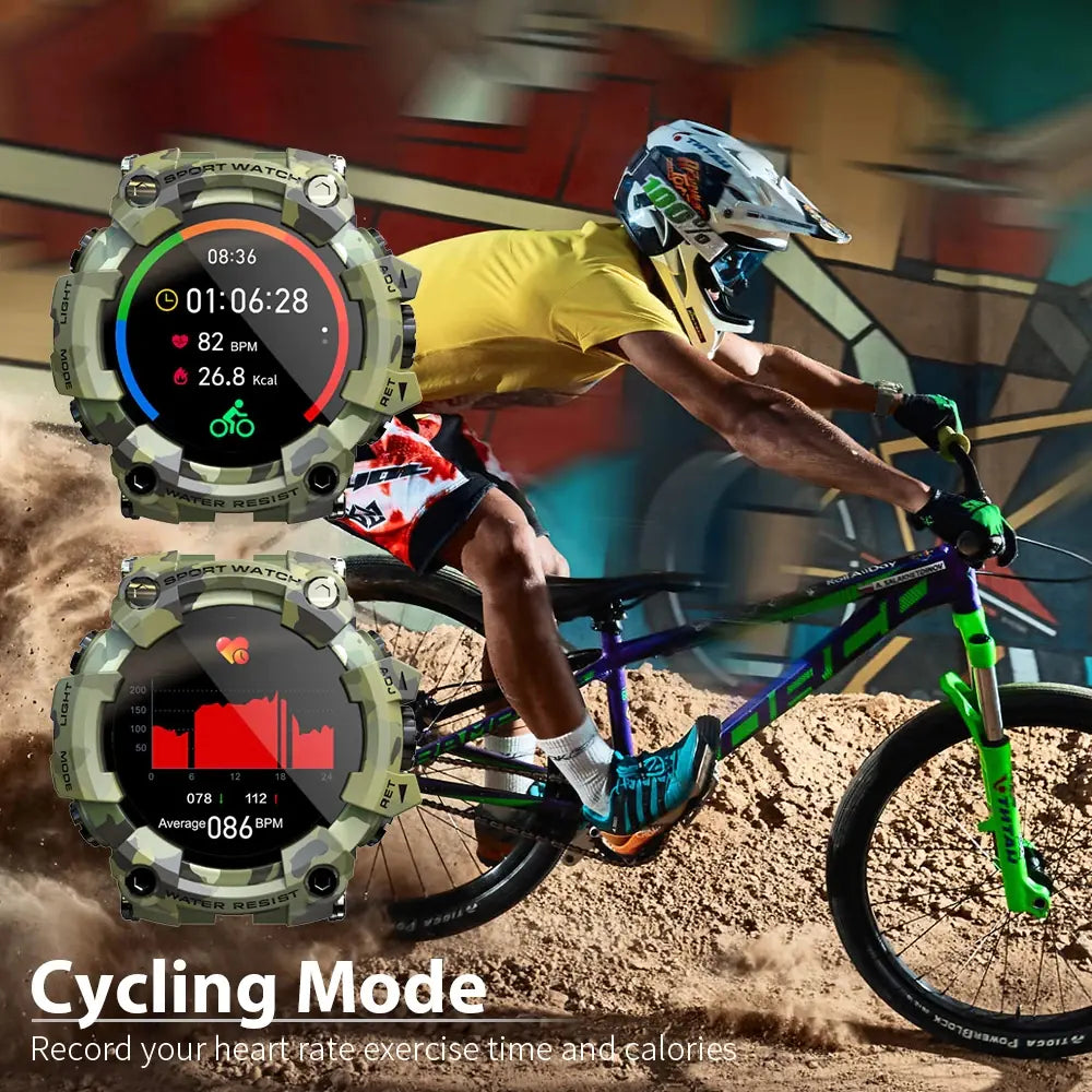 2023 Smart Fitness Tracker Watch for Android & iOS