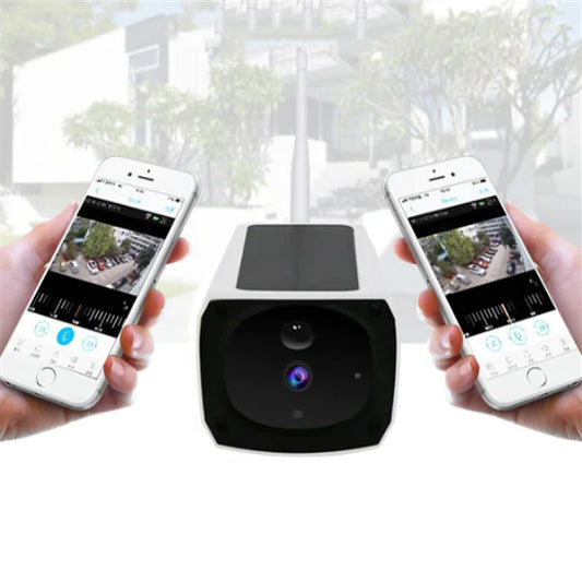 Wireless Solar-Powered Low-Power Security Camera