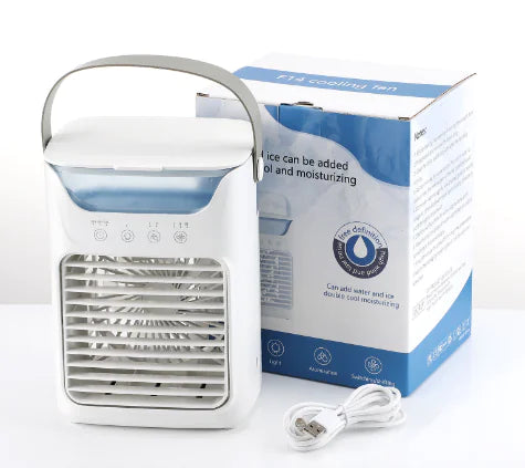 Portable USB Desktop Cooling Fan with Timer (New Model)