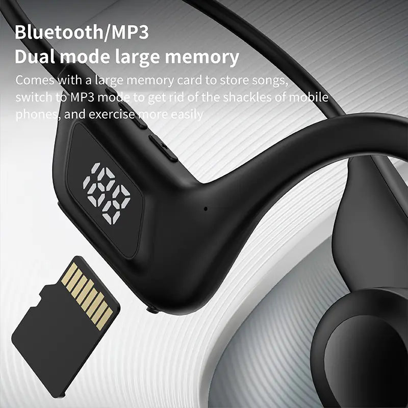 X18 Bluetooth Bone Conduction Ear-Mounted Headset
