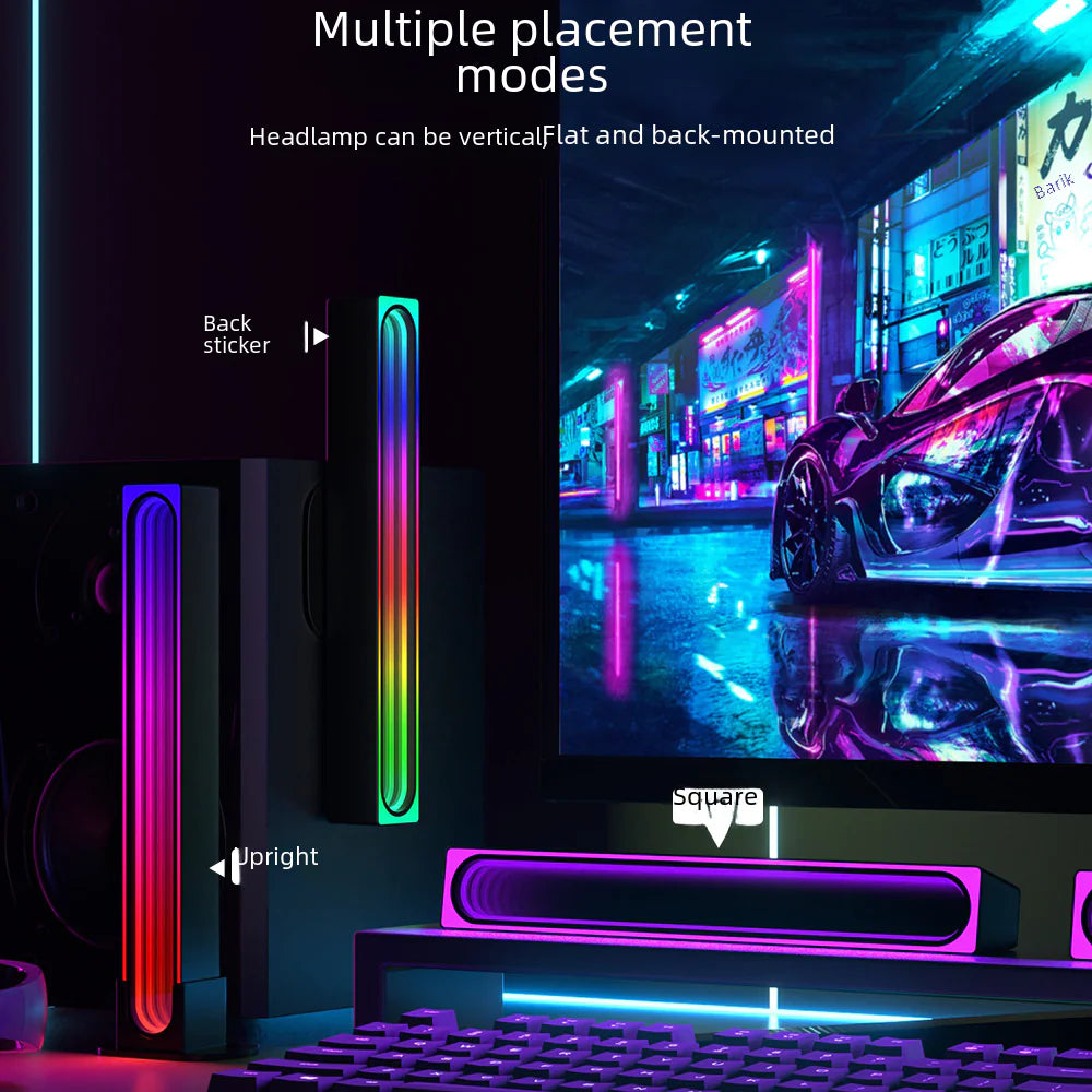 USB Bluetooth App & Infrared Remote Car Ambient Light