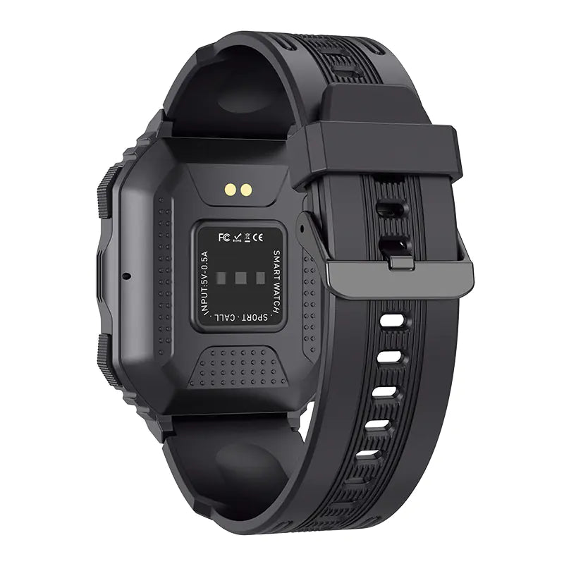 KR06 Smart Watch with Step and Heart Rate Tracking