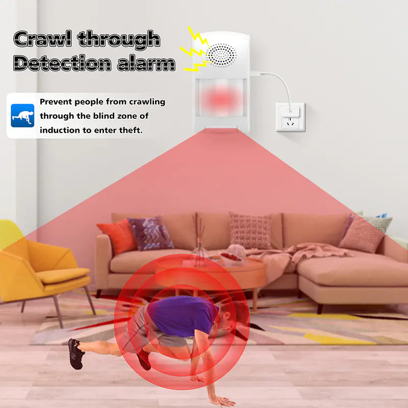 WiFi APP Home Anti-theft Alarm with Motion Detector