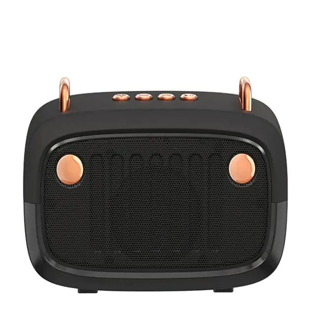 Mini Bluetooth Speaker with Subwoofer and TF/USB Support