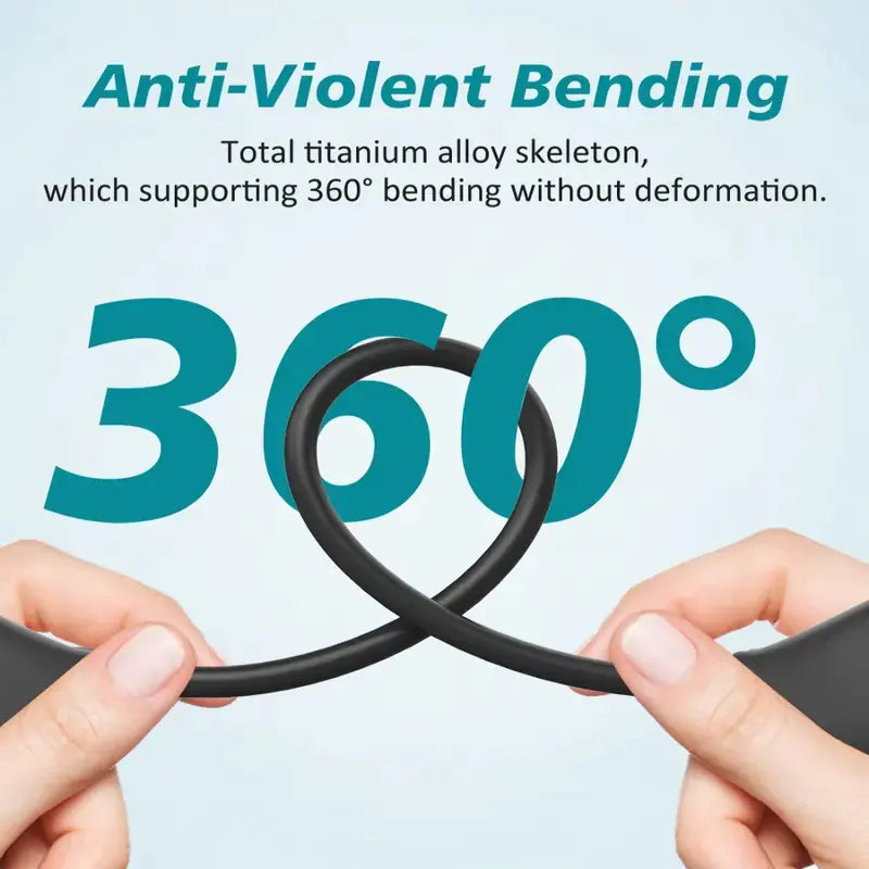 Waterproof Lightweight Bone Conduction Earphones for Sports