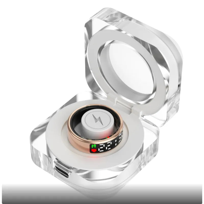 Smart Ring With Display Screen Touch Flip Smart Finger
