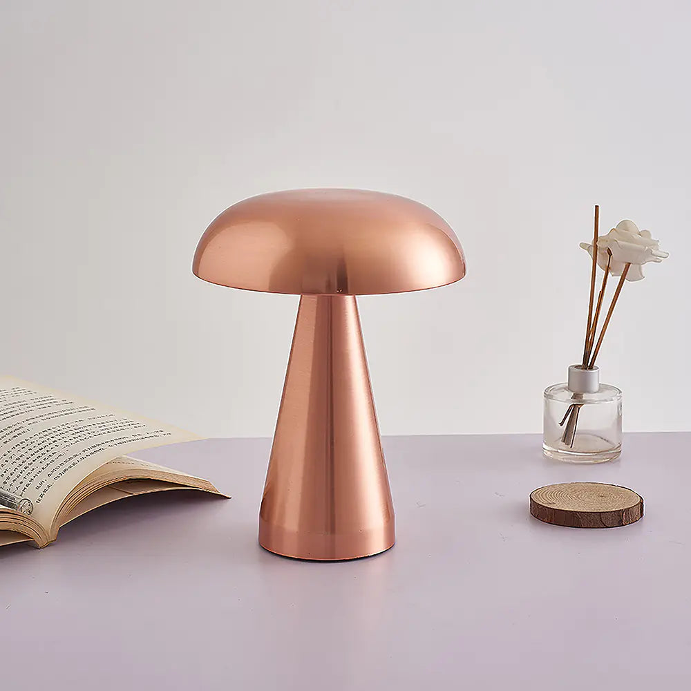 Mushroom Table Lamp with Dimmable Atmosphere Light