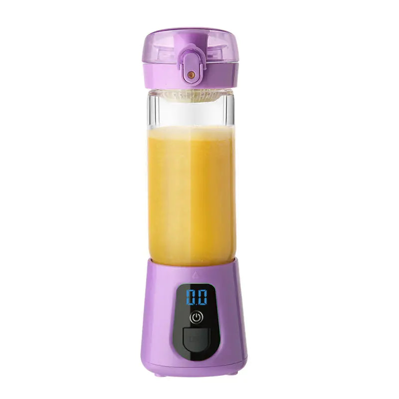 Mini Electric Juicer Cup - Portable Glass Blender