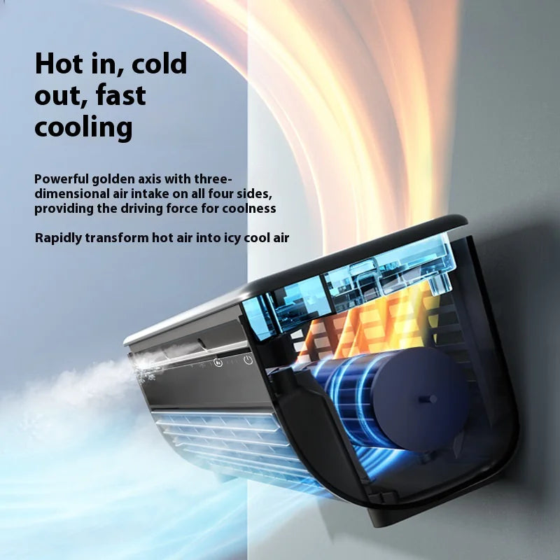 Rechargeable Wall-Mount Cooling Fan