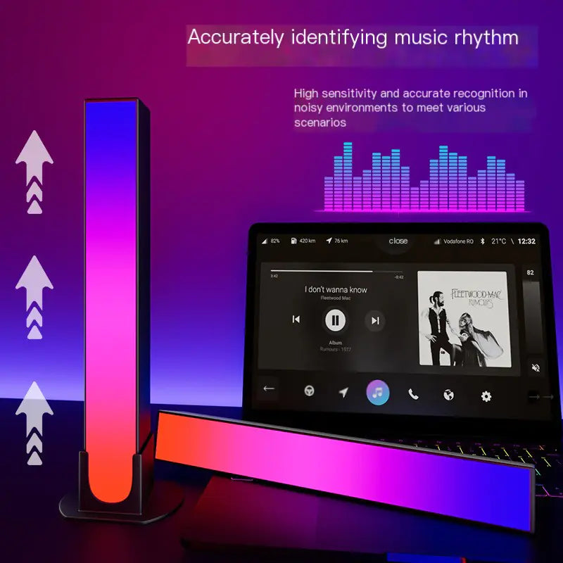 USB Bluetooth APP & Infrared Remote RGB Atmosphere Light
