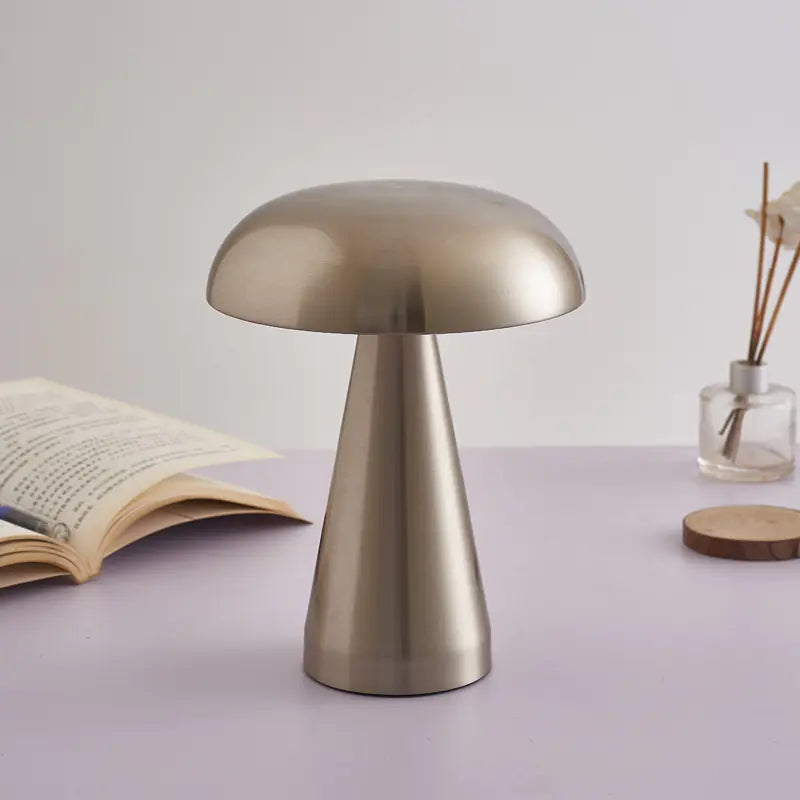 Mushroom Table Lamp with Dimmable Atmosphere Light